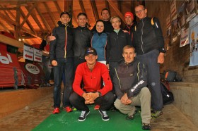 Das Sportsalpen Trailrunning Team beim Karwendelmarsch