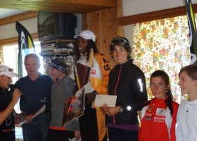 Salomon Running Tour - Siegerehrung in Kitzbühel