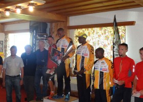 Salomon Running Tour in Kitzbühel - Siegerehrung der Herren