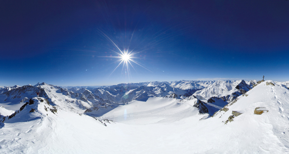 Tiroler Gletscher Skigebiet Stubai