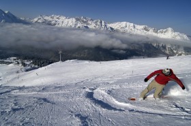 Snowboarden mit der Tirol Snow Card in Seefeld