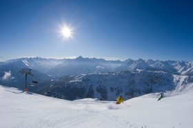 Skifahren im Skigebiet Penken im Zillertal