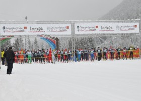 Start des Ganghoferlauf in Seefeld in Tirol