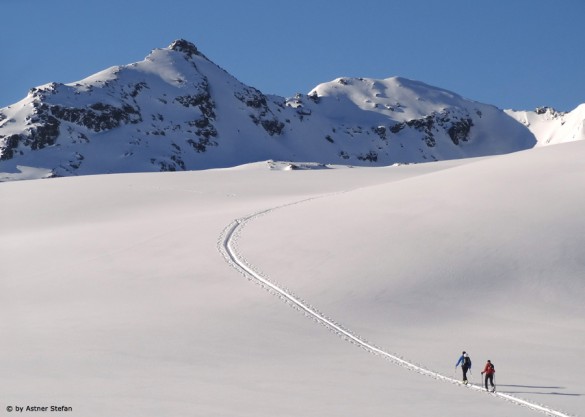 Skitour auf den Salzachgeier in den Kitzbüheler Alpen in Tirol