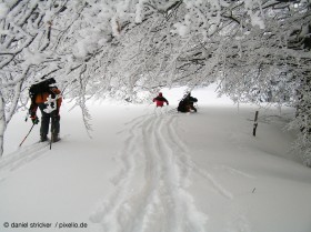 Skitour Tiefschnee