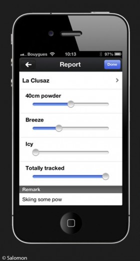 Salomon Powder App Android