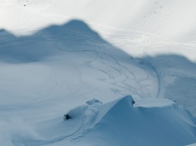 Freeride Snowboarden Tirol