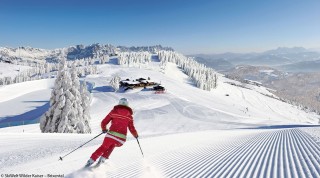 Unendliche Weiten: Das Skigebiet am Wilden Kaiser ist das größte Österreichs.