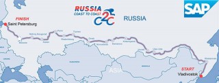 Russia c2c Strecke