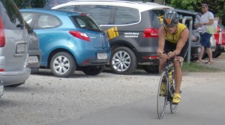 Radfahren Markus Marchfeld-Triathlon