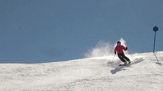 Skitest mit dem Atomic Vantage Theory Ski