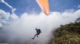 Start Gleitschirmflug Angel Falls Venezuela