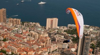 X-Alps Flug ueber Monaco