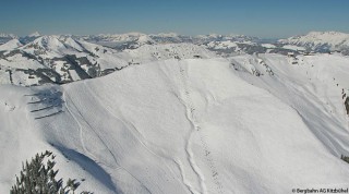 Kitzbuehel Skigebiet Fruehjahr