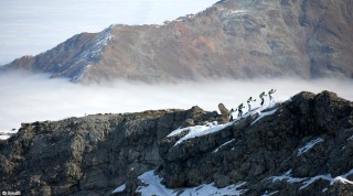 Alpenueberquerung Alpinisten