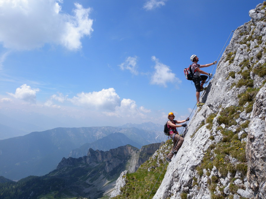 Klettersteig Tirol : Hochiss