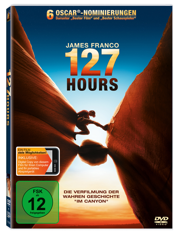 127 Hours - Die DVD