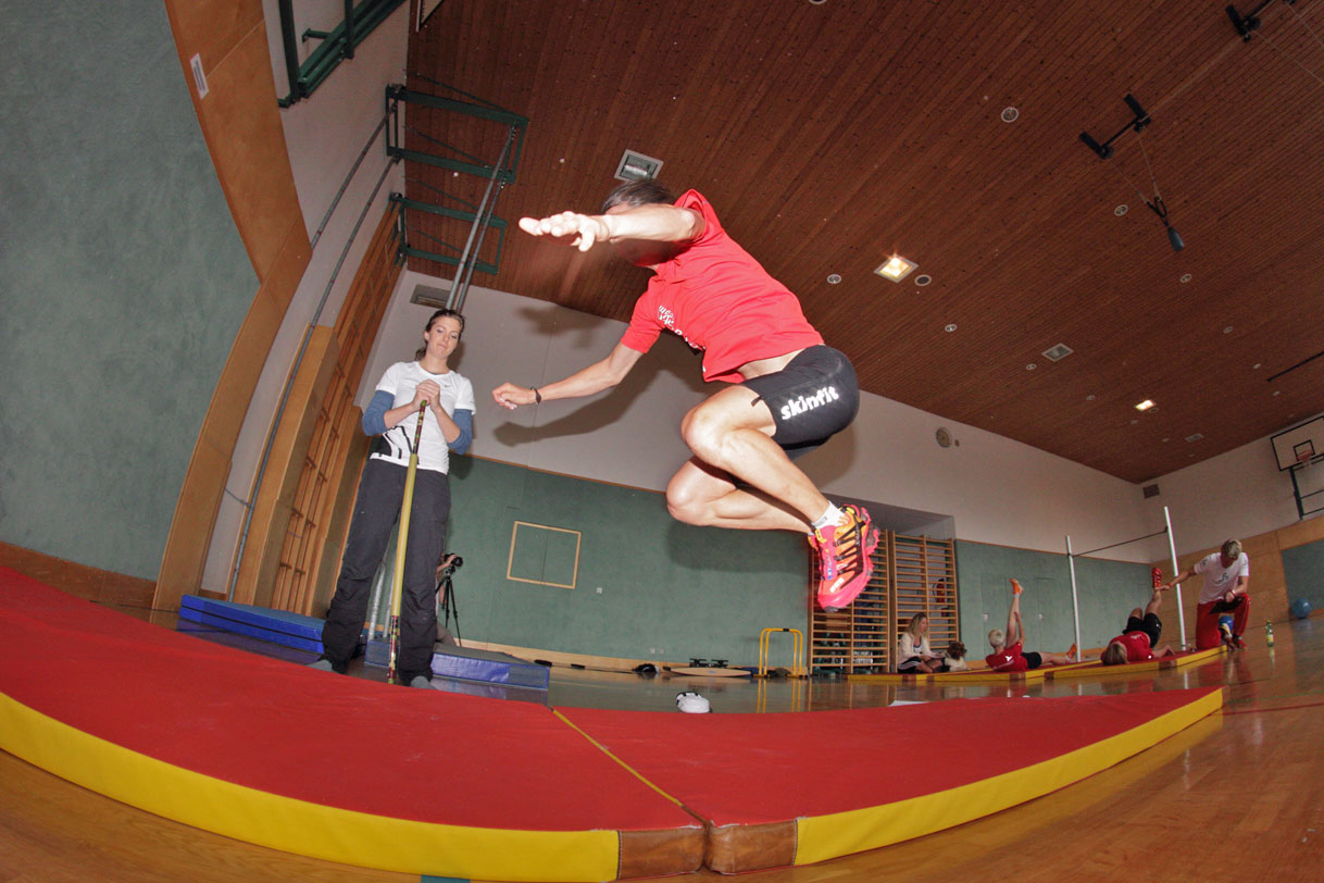 Florian Apler's Trainingseinheiten beim Sportalpen Trailrunning Camp