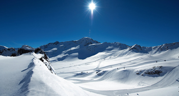 Tiroler Gletscher Skigebiet Kaunertal