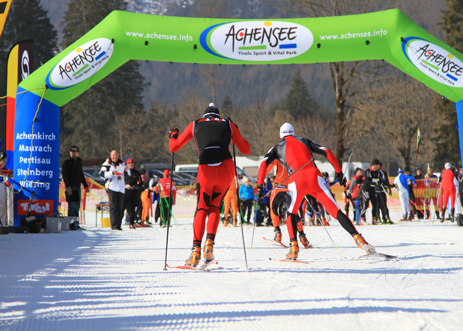 Langaufrennen durch die 3 Täler am Achensee in Österreich