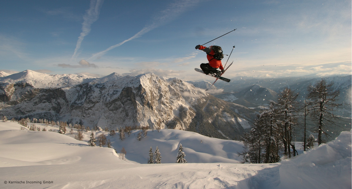 Skigebiet Nassfeld in Kärnten