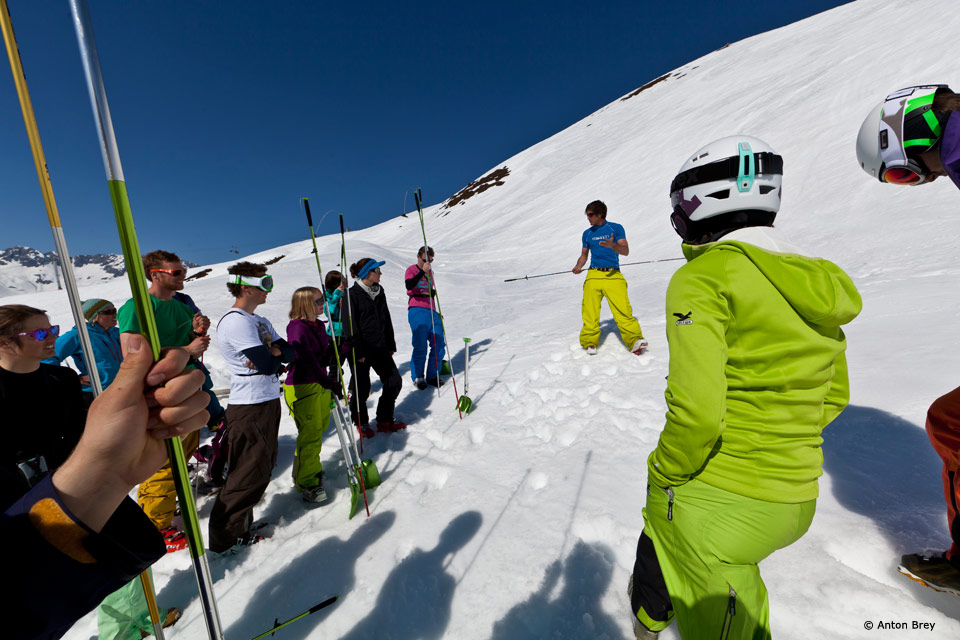 Climb to Ski Camp von Salewa in St. Anton am Arlberg