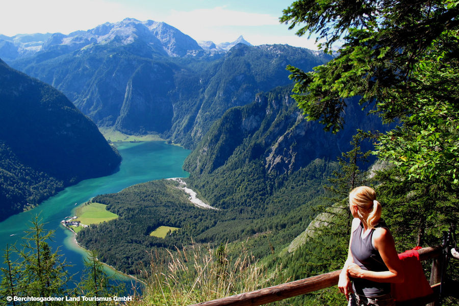 Aussicht auf den Königssee