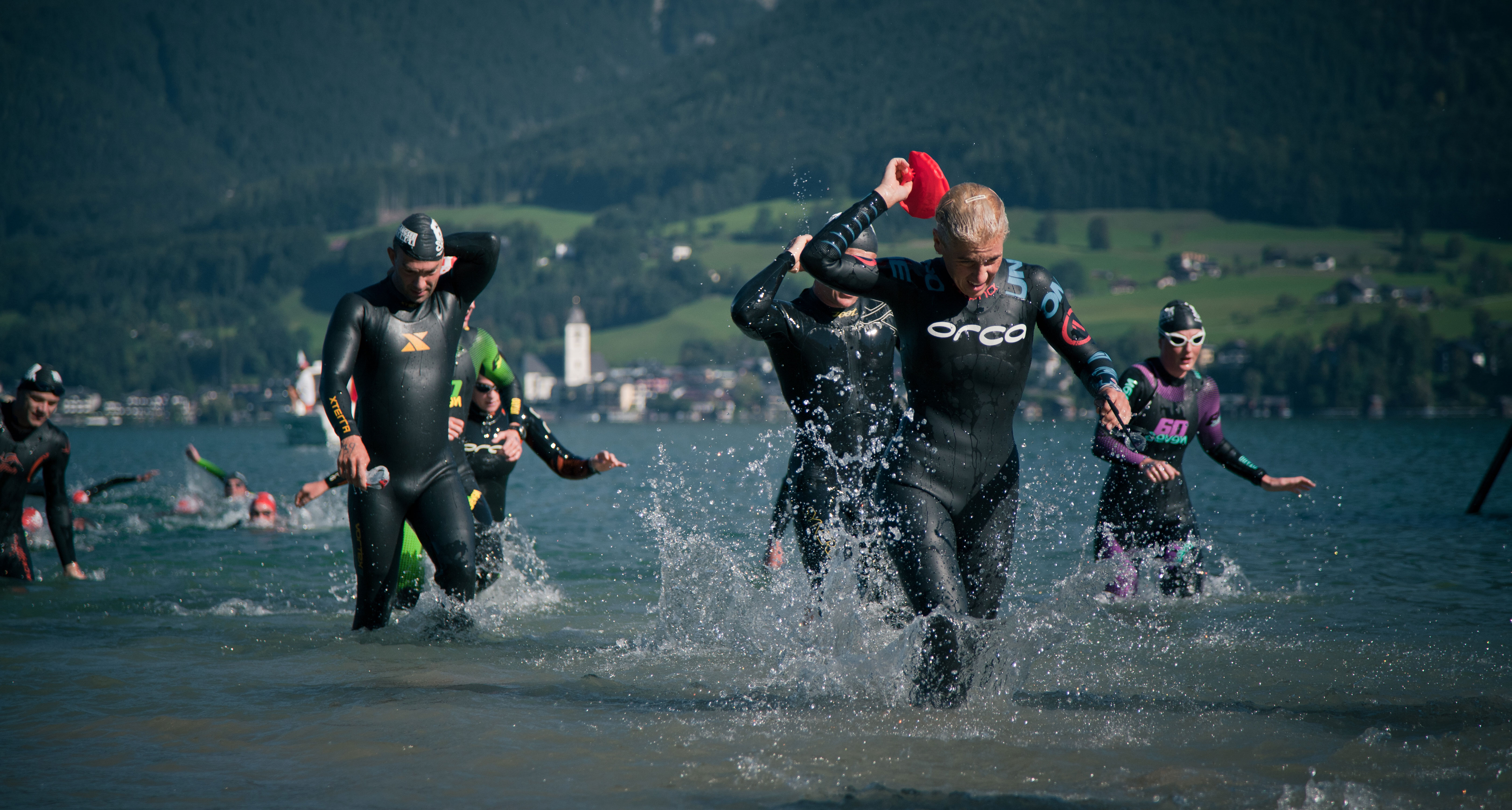 Cross Triathlon EM Schwimmen