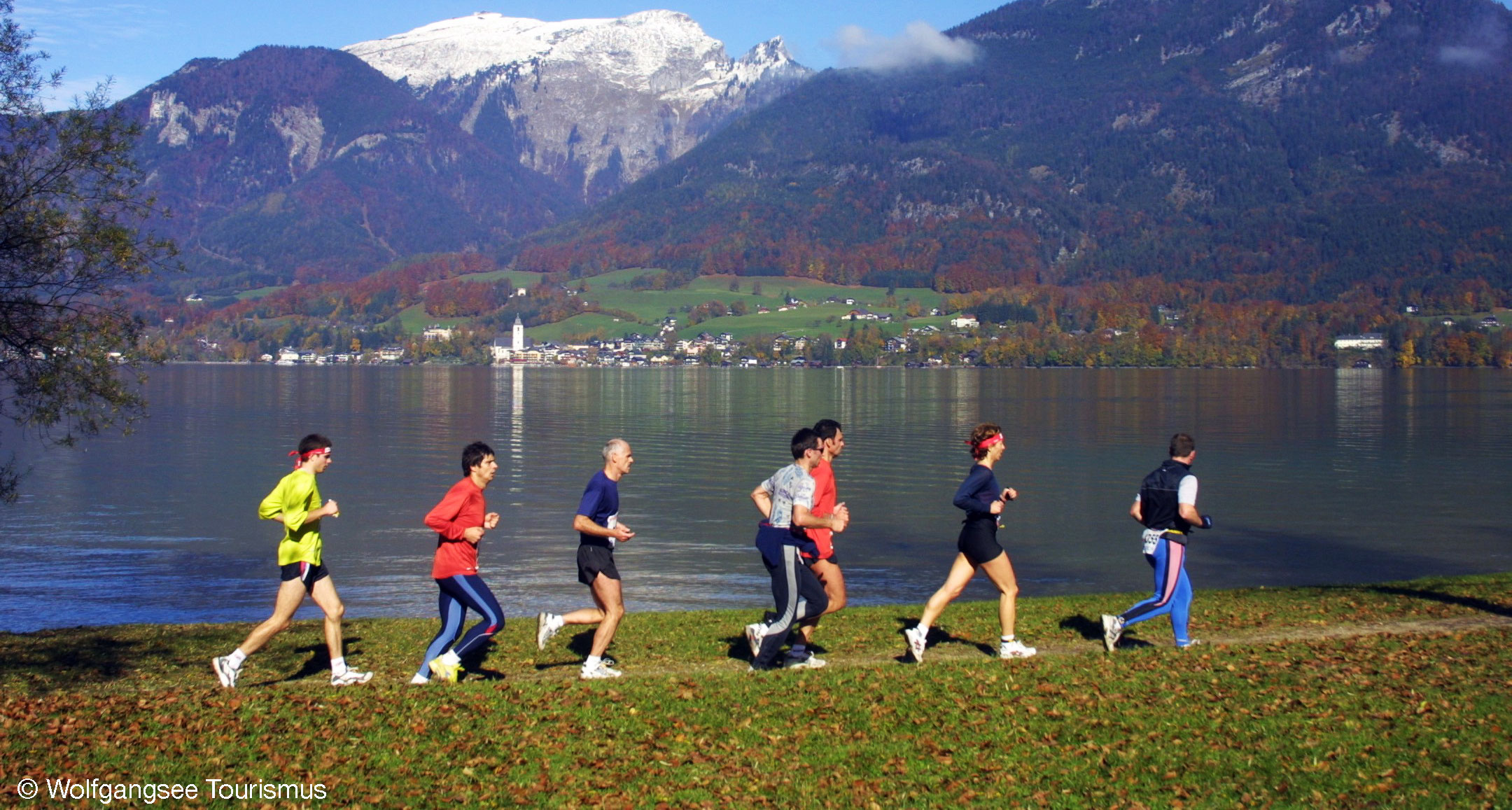 Langstreckenlauf Wolfgangsee