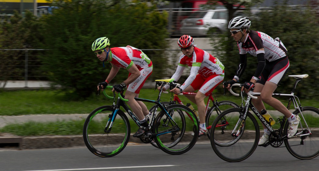 Radfahren Straße