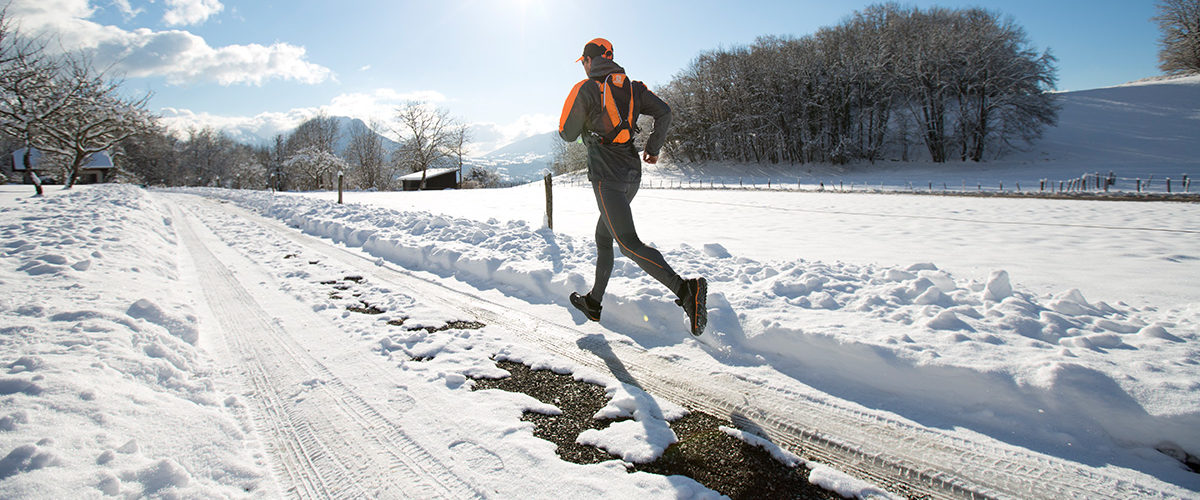 Lauf im WInter