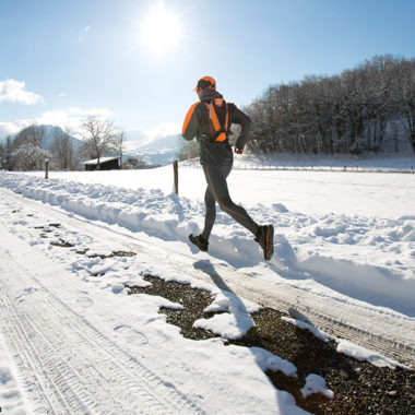 Lauf im WInter