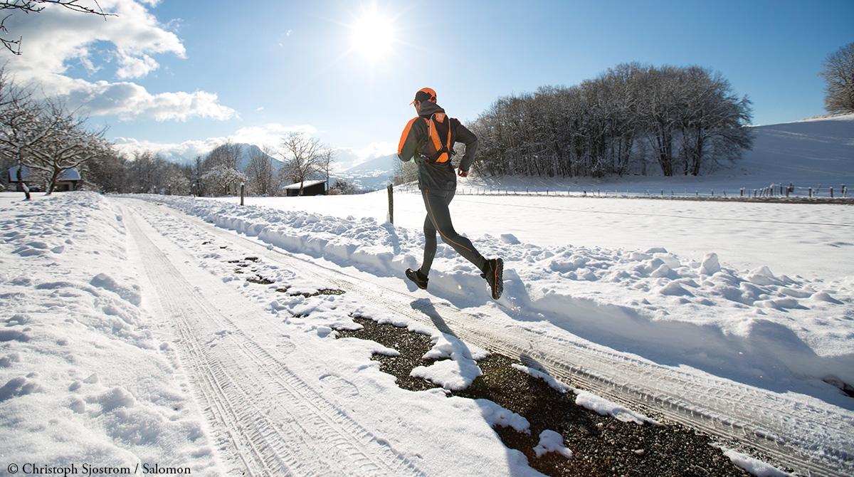 Lauf im WInter