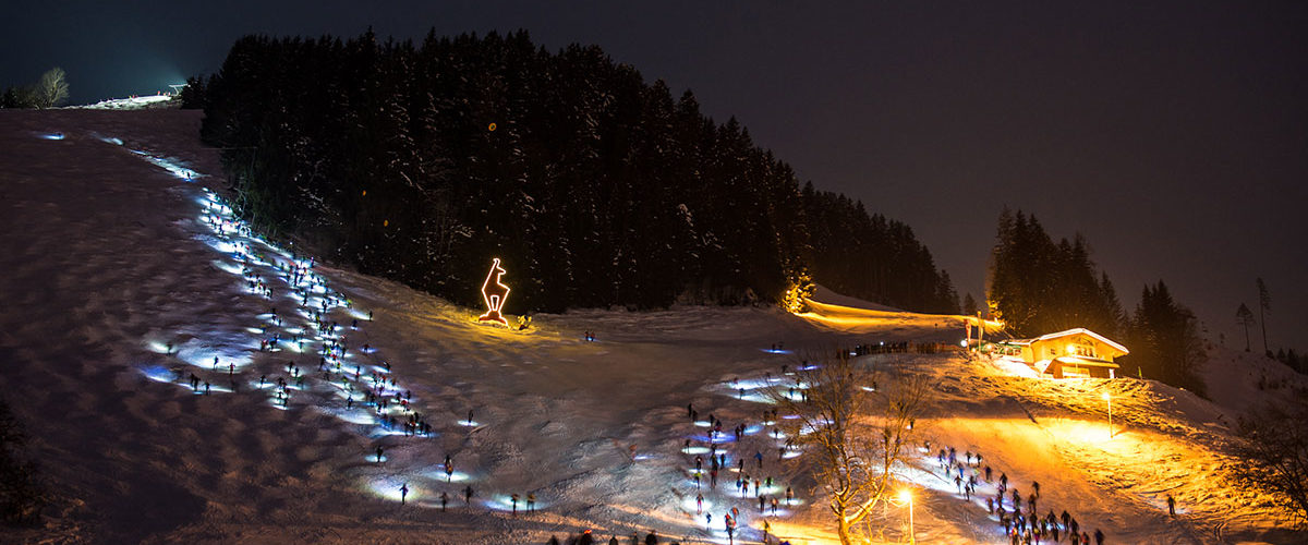 Streif Kitzbuehel bergauf