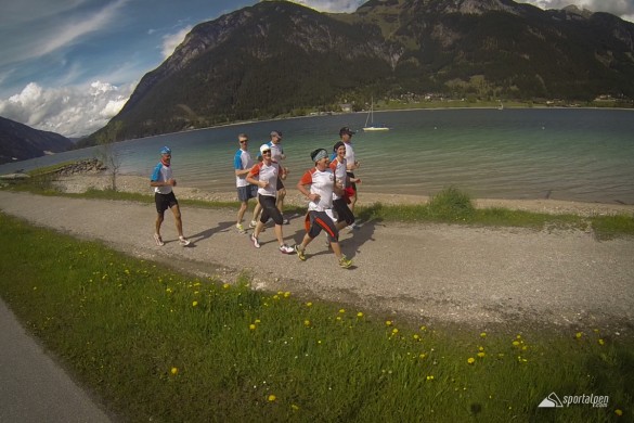 Laufrunde um den Achensee