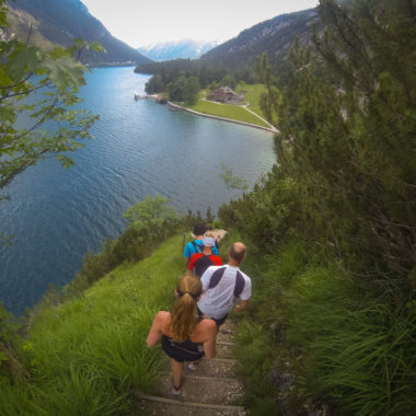 Laufstrecke am Achensee