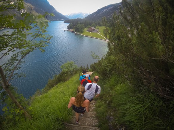 Laufstrecke am Achensee