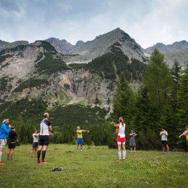 Training im Trailrunning Camp