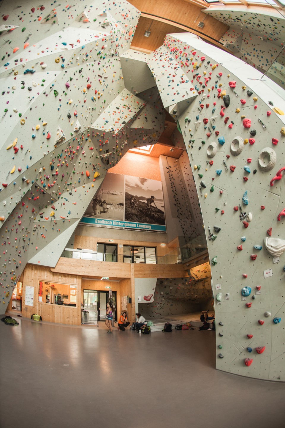Kletterhalle in Saalfelden