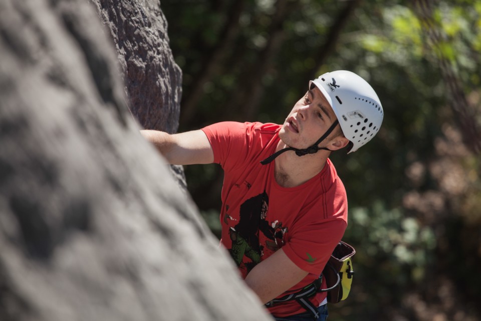 Kletterkurs im Klettercamp