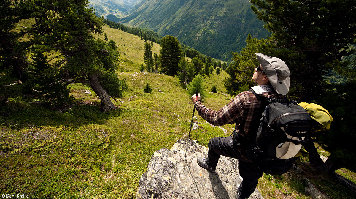 Wanderer in Obergurgl