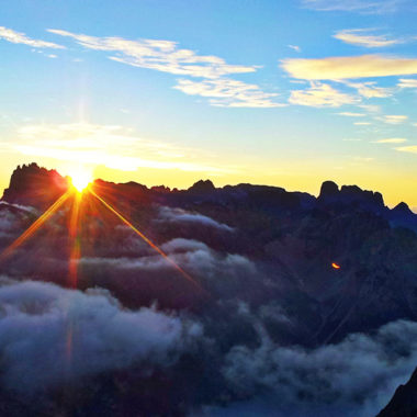 Dolomiten Ausblick