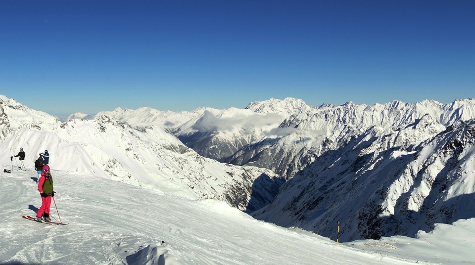 Ausblick Gletscher Soelden