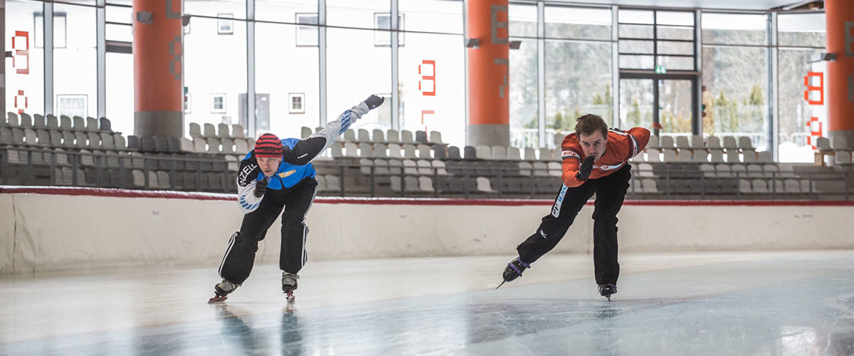 Eisschnelllaufen Max Aicher Arena