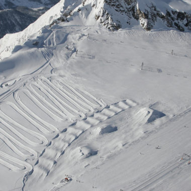 Gletscherloipe am Kitzsteinhorn