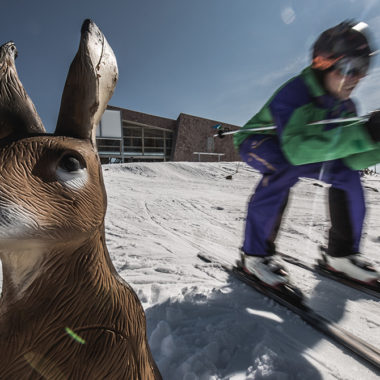 Skifahren auf der Schmitten