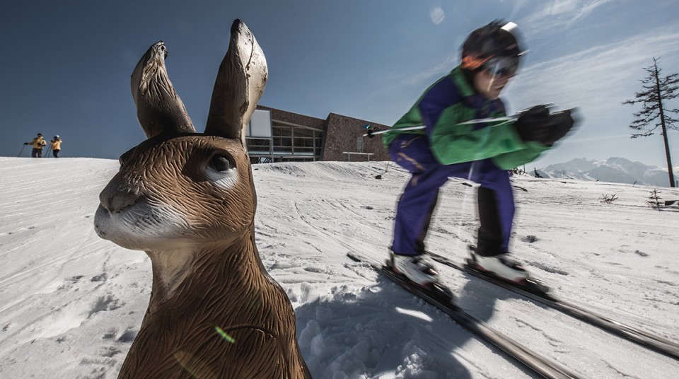 Skifahren auf der Schmitten