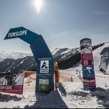 Funslope im Skigebiet Schmitten