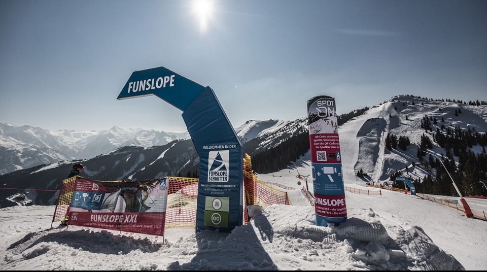 Funslope im Skigebiet Schmitten