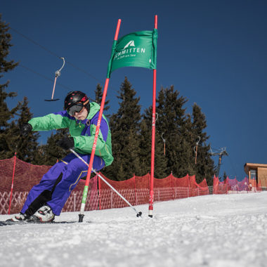 Skifahren wie die Rennfahrer